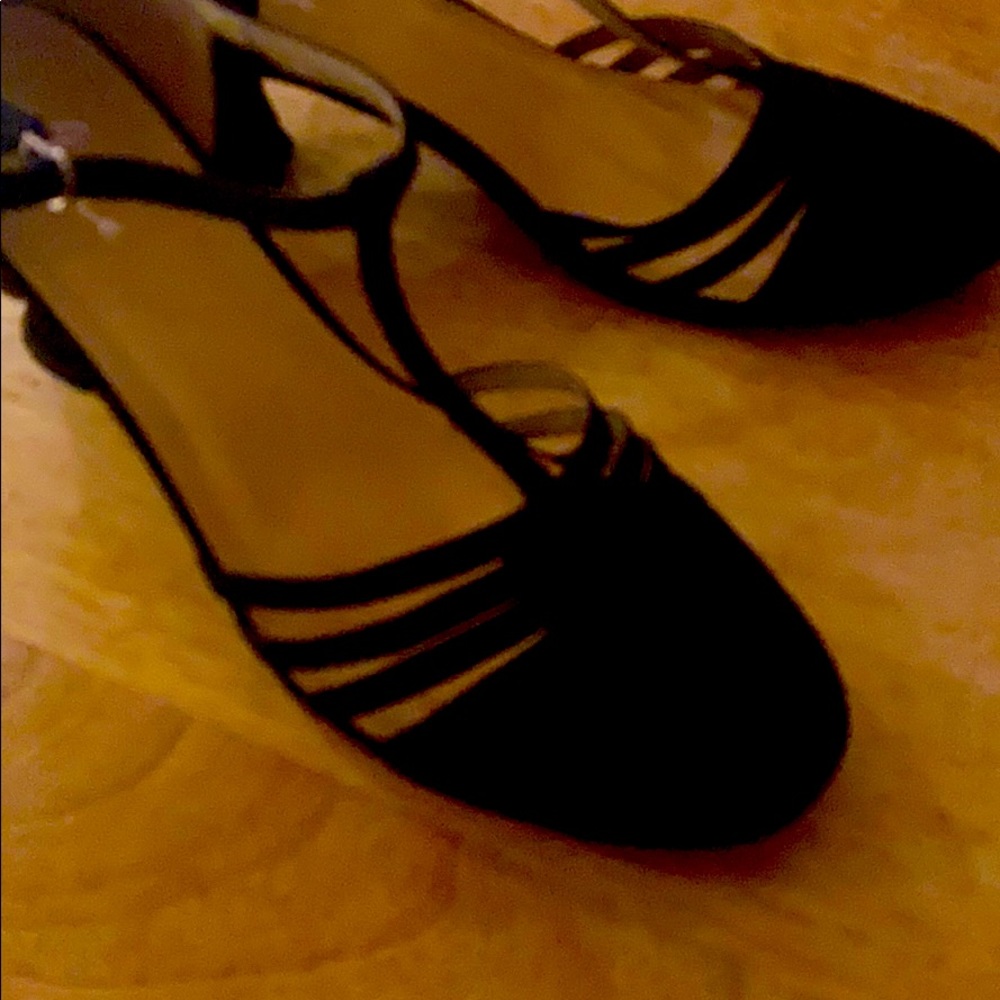 Black fancy shoes